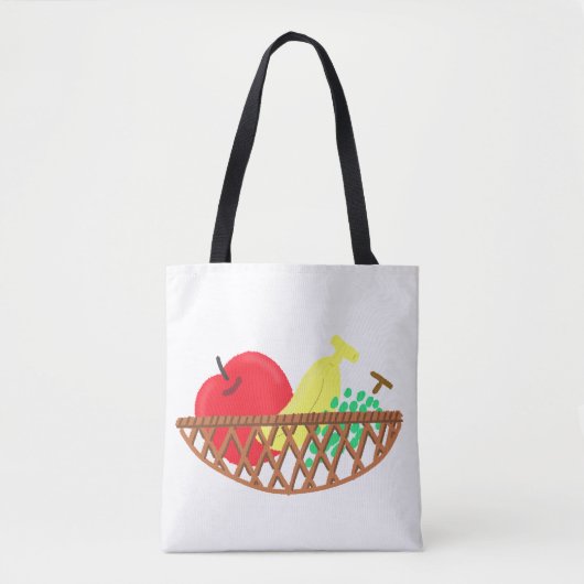 Verse Mandfruit Keukencadeau Tote Bag (Voorkant)