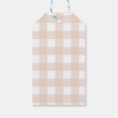 Verse Markt Boerenmarkt Bruidsdouche Cadeaulabel (Achterkant)