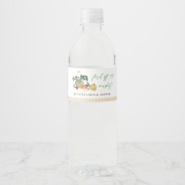 Verse Markt Boerenmarkt Bruidsfeest Waterfles Etiket