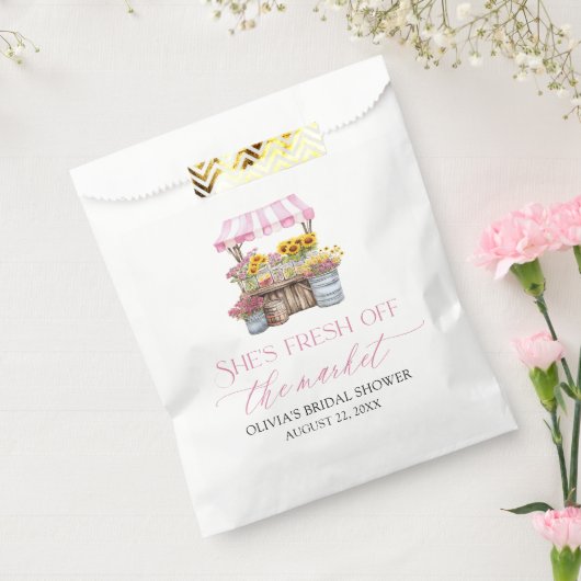 Verse Markt Boerenmarkt Bruiloft Borrel Bedankzakje (Gezegeld)