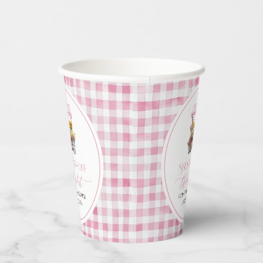 Verse Markt Boerenmarkt Bruiloft Borrel Papieren Bekers (Rechts)