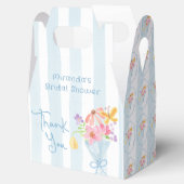 Verse Markt Bruiloft Bridal Shower Bedankdoosjes (Geopend)