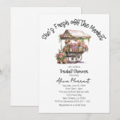 Verse Markt Bruiloft Bridal Shower Kaart (Voorkant / Achterkant)