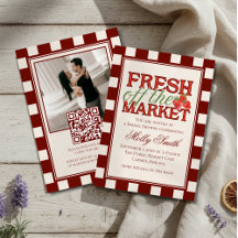 Verse Markt Geruite Bruiloft Feest