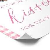 Verse Markt Raad Hoeveel Kusjes Bord Poster (Hoek)