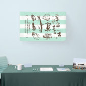 Verse Markt Zeevruchten Bachelorette Party Spandoek (Beurs)