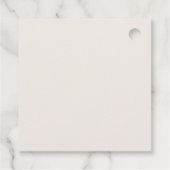 Verse Markten Bloem Illustratie Dank Je Bedankjes Labels (Achterkant)