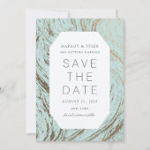 Verse marmer / Sla de datum op Save The Date (Voorkant)