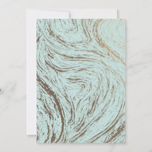 Verse marmer / Sla de datum op Save The Date (Achterkant)