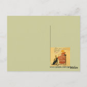 Verse melk rechtstreeks uit het Boerderij Briefkaart (Achterkant)