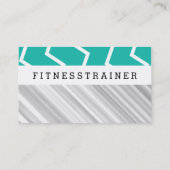 Verse mint met zwart visitekaartje (Achterkant)