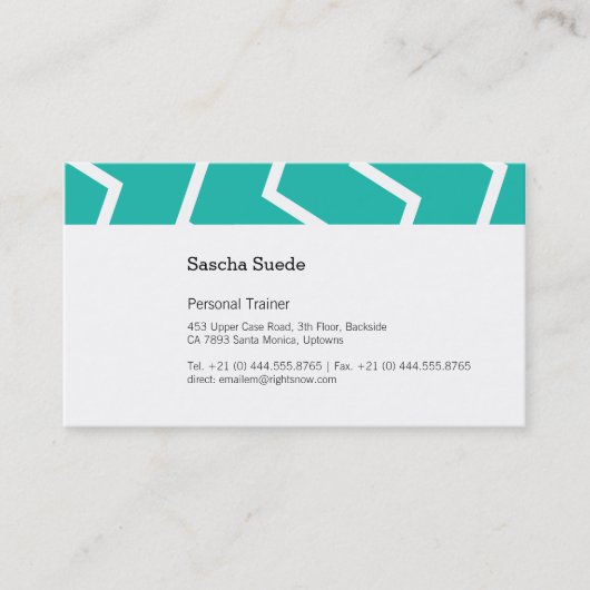 Verse mint met zwart visitekaartje (Voorkant)