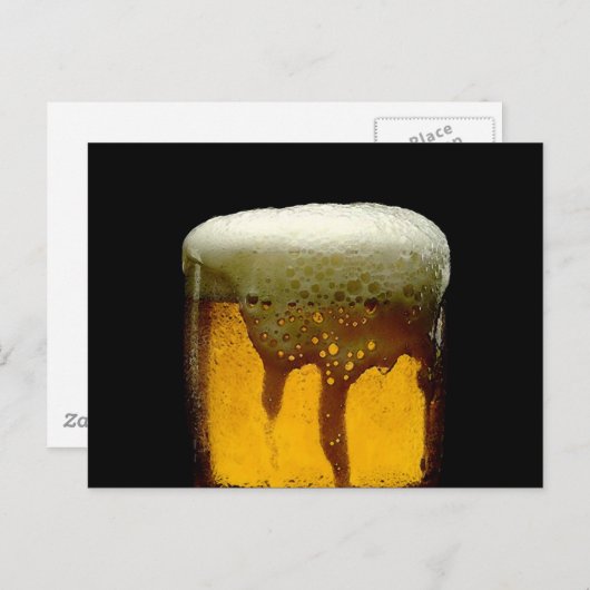 verse Mok van bier Briefkaart (Voorkant / Achterkant)