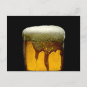 verse Mok van bier Briefkaart (Voorkant)