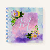 Verse mooie lentbloemen notitieboek (Voorkant)