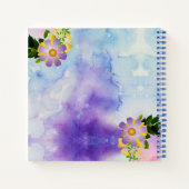 Verse mooie lentbloemen notitieboek (Achterkant)