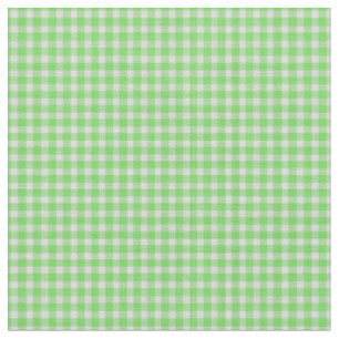 Verse Muntige Groene Gingham Geruite Streep Stof