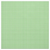 Verse Muntige Groene Gingham Geruite Streep Stof (Swatch)