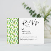 Verse Naadloze Patroon Huwelijk Silo Citroen Lime Kaart (Staand voorkant)