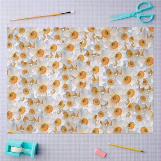 verse narcis tissuepapier (Craft)