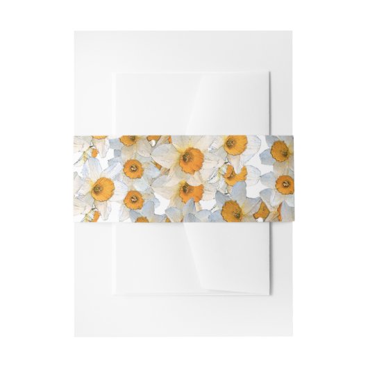 verse narcis uitnodigingen wikkel (Voorkant Voorbeeld)