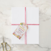 Verse net afgestudeerde limonade citroen afstudeer cadeaulabel (Met Touw)