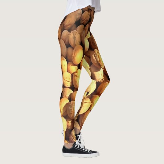 Verse noten Hyperrealistische verf Leggings (Rechts)