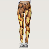 Verse noten Hyperrealistische verf Leggings (Voorkant)