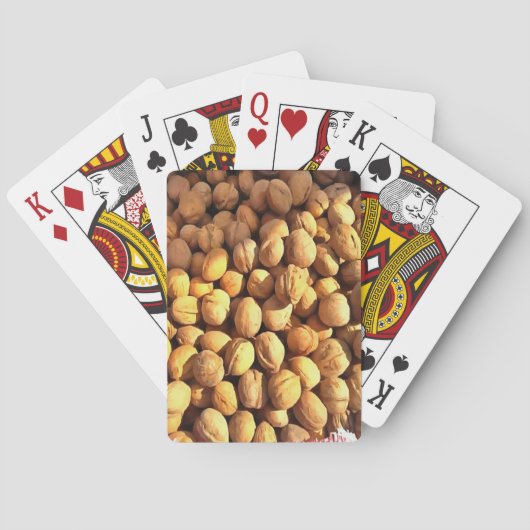 Verse noten Hyperrealistische verf Pokerkaarten (Achterkant)
