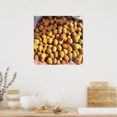 Verse noten Hyperrealistische verf Poster (Keuken)