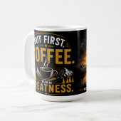 Verse ochtenden met pepup koffiemok (Voorkant links)