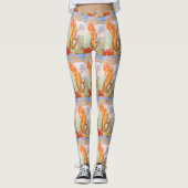 verse oester mermaids leggings (Voorkant)