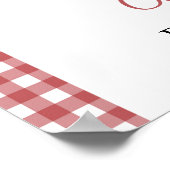 Verse off-market Kerst Vrijgezellenfeest welkom Poster (Hoek)