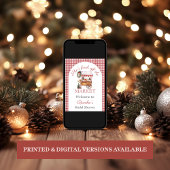 Verse off-market Kerst Vrijgezellenfeest welkom Poster