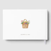 Verse Ofrondfeest met Bruidsshower Gastenboek (Achterkant)