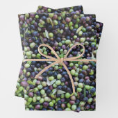 Verse olijven Foto Inpakpapier Vel (In situ)