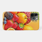Verse Oogst: Levendig Ontwerp voor Fruit Oogst  Case-Mate iPhone Case (Achterkant (horizontaal))