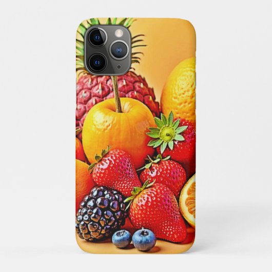 Verse Oogst: Levendig Ontwerp voor Fruit Oogst  Case-Mate iPhone Case (Achterkant)