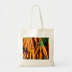Verse Oogst Oranje Wortels Boerderij Naar Tafel Gr Tote Bag