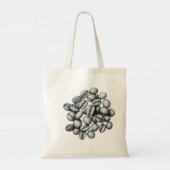 Verse oogst van koffiebonen tote bag (Achterkant)