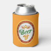 Verse Oranje Bier Blikjeskoeler (Blikje Voorkant)