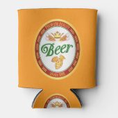 Verse Oranje Bier Blikjeskoeler (Voorkant)