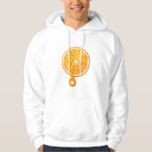Verse Oranje Mannen Hoodie (Voorkant)