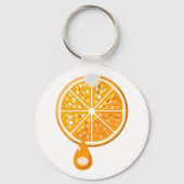 Verse Oranje Sleutelhanger (Achterkant)