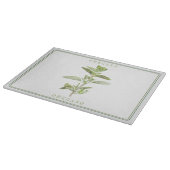 VERSE OREGANO 15x11 glazen snijplank (Hoek)