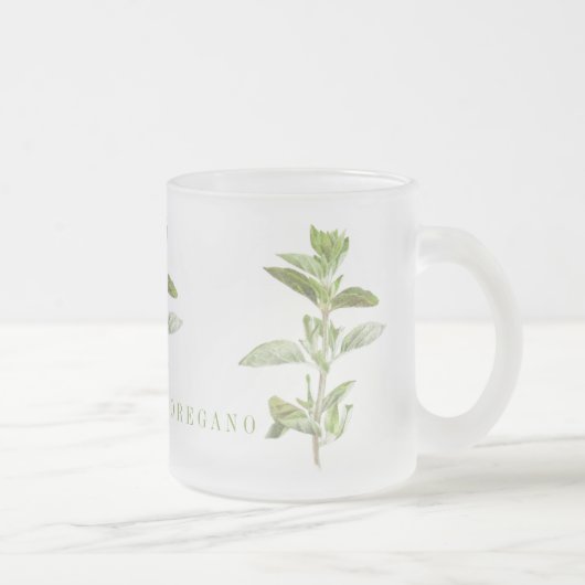 VERSE OREGANO Bevroren glazen mok (Rechts)