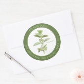 VERSE OREGANO Grote Ronde Envelop Afdichtingen - G Sticker (Envelop)