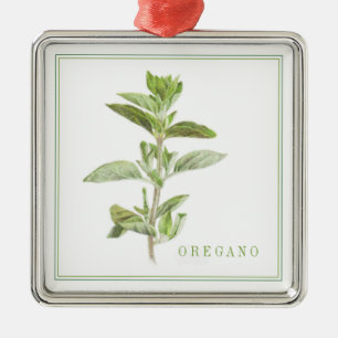 VERSE OREGANO Premium Vierkante Ornament
