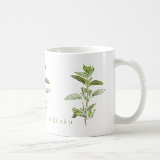 VERSE OREGANO Witte Mok (Rechts)