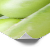 Verse organische erwten poster (Hoek)